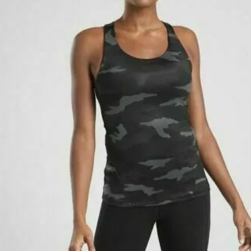 Athleta Contender Support Camo Top | XS